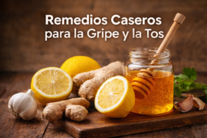 🔥 5 Remedios Caseros para la Gripe y la Tos que SÍ Funcionan (Rápido y Natural) remedio