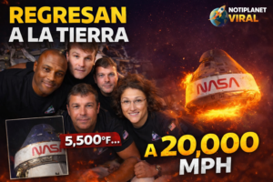👉 Cápsula espacial Orión durante su reingreso a la Tierra con temperaturas extremas y alta velocidad