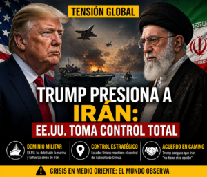 Trump vs Irán: tensión militar y negociación global
