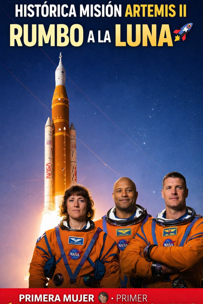 Artemis II despega rumbo a la Luna 🚀 | Lanzamiento NASA histórico